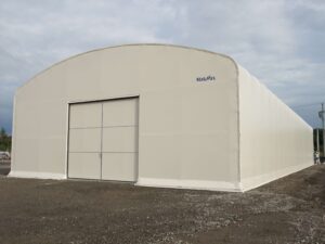 システム機工 テント倉庫新設